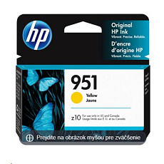 HP 951 Yellow Original Ink Cartridge HP 951 Yellow Original Ink Cartridge