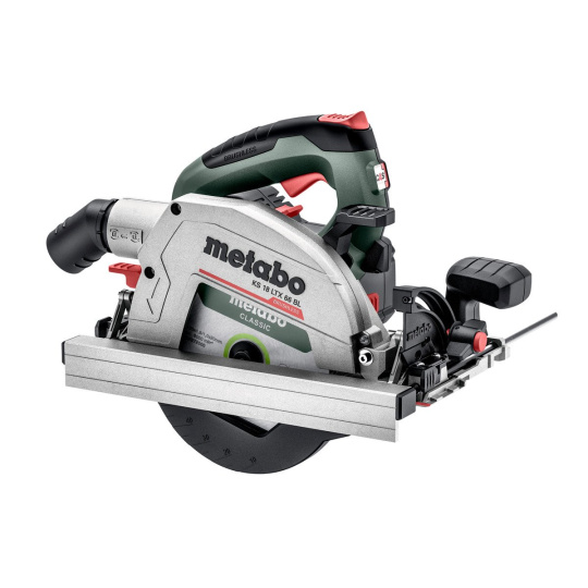 Metabo pcs 18 LTX 66 BL (points) cordless hand -held saw 18V;Cardboard