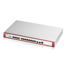 USG FLEX700 H Series, User-definable ports with 2*2.5G, 2*10G( PoE+) & 8*1G, 2*SFP+, 1*USB (device only)