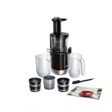 BOSCH_150 W, MixControl - nastavenie hustoty nápoja, odolný tritanový šnek, 3 filtre, tichá prevádzka, spätný chod BOSCH_150 W, MixControl - nastavenie hustoty nápoja, odolný tritanový šnek, 3 filtre, tichá prevádzka, spätný chod