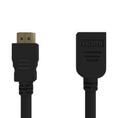 Gembird kábel HDMI (M) na HDMI (F) High speed, s Ethernetom, predlžovací, 0,5 m, čierny Gembird kábel HDMI (M) na HDMI (F) High speed, s Ethernetom, predlžovací, 0,5 m, čierny
