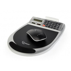 Gembird USB combo mouse pad with a built-in 3port hub, memory card reader, calculator and thermometer