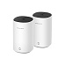 "AX3000 Whole Home Mesh Wi-Fi 6 SystemSPEED: 574 Mbps at 2.4 GHz + 2402 Mbps at 5 GHzSPEC: Internal Antennas, 1× 2.5 Gigabit P