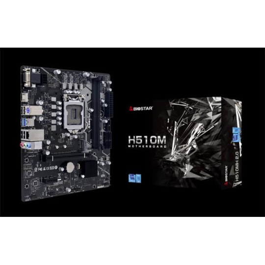 Biostar Main board H510 soc LGA 1200, DDR4 mATX
