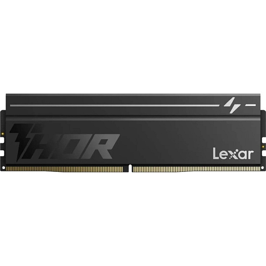 Lexar THOR 2.0 8GB DDR5 6000 CL38 1.3V Memory with heatsink, Single pack, Black Color