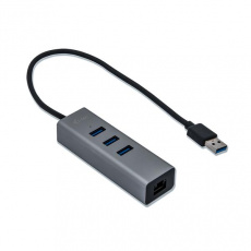 i-tec USB 3.0 Metal HUB 3 Port + Gigabit Ethernet Adapt.