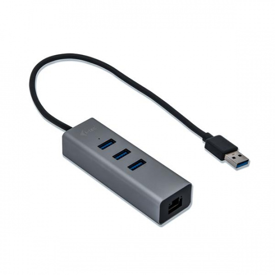 i-tec USB 3.0 Metal HUB 3 Port + Gigabit Ethernet Adapt.