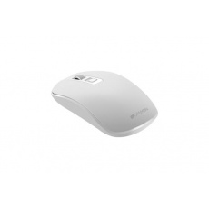 Canyon CNS-CMSW18PW, Wireless optická myš USB, 800/1200/1600 dpi, 4 tiché tlač, perleťovo - biela