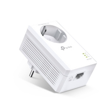 TP-LINK "AV1000 Gigabit Passthrough Powerline AdapterSPEED: 1000 Mbps PowerlineSPEC: Broadcom CPU, 1× Gigabit Port, AC