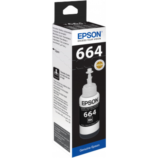 Epson atrament L100/L200/L210/L355/L550 Black ink container 70ml