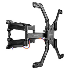 ONKRON Full Motion TV Wall Mount for 37 to 70-inch Flat Panel TVs Digital Panels 36,4 kg, Black