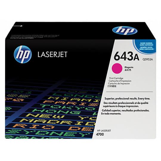 HP Color LaserJet MAGENTA Prnt Cartridge for CLJ4700 10.000p