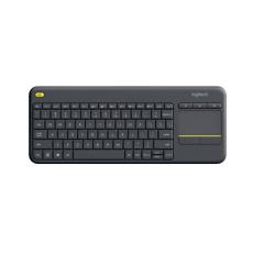 Logitech® Wireless Touch Keyboard K400 Plus - DARK - US INT'L - 2.4GHZ - N/A - INTNL