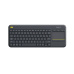 Logitech® Wireless Touch Keyboard K400 Plus - DARK - US INT'L - 2.4GHZ - N/A - INTNL