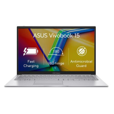 ASUS Vivobook 15 X1504VA-BQ746W, i5-1335U, 15.6˝ 1920x1080 FHD, UMA, 16GB, SSD 512GB, W11H FPR strieborny
