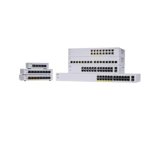 CBS110 Unmanaged 8-port GE, Partial PoE, Desktop, Ext PS