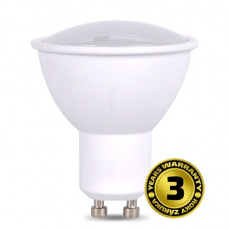 Solight LED žiarovka, bodová , 7W, GU10, 4000K, 500lm, biela