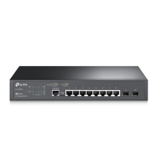 TP-LINK "Omada 8-Port Gigabit L2+ Managed Switch with 2 SFP SlotsPORT: 8× Gigabit RJ45 Ports, 2× Gigabit SFP Slots, RJ4