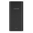 Canyon PB-2001, Powerbank, Li-Pol, 20.000 mAh, Vstup: 1x Micro-USB, 1x USB-C, Výstup: 2x USB-A, čierna