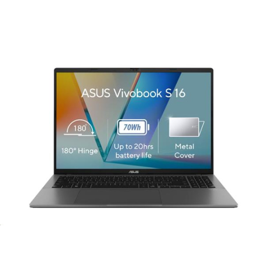 ASUS Vivobook S16 S3607VA-RP138W, Core 5-210H , 16.0˝ 1920x1200 WUXGA, UMA, 16GB, SSD 1TB, W11H