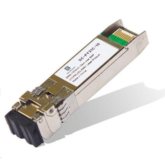 SFP28 transceiver 10/ 25Gbps, MM, 850nm,100m (OM4), 3,3V,LC Duplex,0 až 70°C, DDM, Fortinet kompatibilní