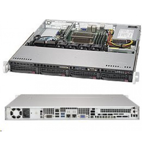 Supermicro Server  SYS-5019S-M 1U SP