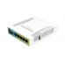 MIKROTIK RouterBOARD hAP  941-2nD + L4 (650MHz; 32MB RAM, 4xLAN switch, 1x 2,4GHz plastic case, zdroj)