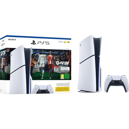 Sony PS5 (VERZIA SLIM) + EA Sports FC 26 Bundle Sony PS5 (VERZIA SLIM) + EA Sports FC 26 Bundle