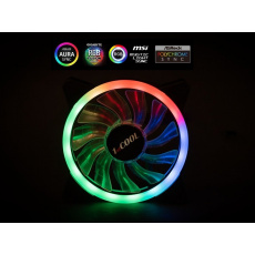 1stCOOL AURA EVO ARGB Dual RING 12cm