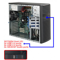 Supermicro® CSE-732D4F-500B Tower