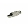 Roline Konektor 8/8 RJ45 cat.6a, 10Gbit, na drôt aj lanko, montáž bez klieští AWG 22-27
