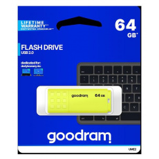 64 GB .     USB Flash Drive . GOODDRIVE Yellow