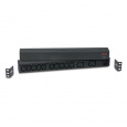 Rack PDU, Basic, 1U, 16A,208&230V, (10)C13 & (2)C19, IEC-320 C20