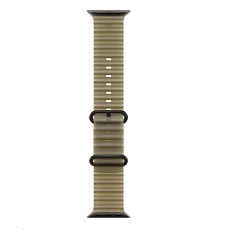 Apple Watch 49mm Titanium Band: Translucent Kelp Ocean Band - Black Titanium Finish