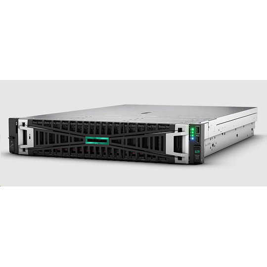 HPE ProLiant DL385 Gen11 9115 2.6GHz 16c 1P 2x32GB-R 8SFF MR408i-o 2x480GB SSD 2x1000W PS EU Server HPE ProLiant DL385 Gen11 9115 2.6GHz 16c 1P 2x32GB-R 8SFF MR408i-o 2x480GB SSD 2x1000W PS EU Server