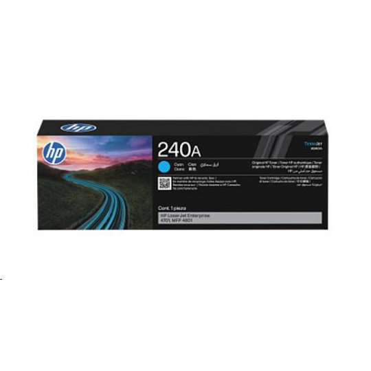 Originálna azúrová tonerová kazeta HP 240A LaserJet