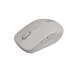 Canyon MW-12, 2v1 bezdrôtová optická myš Bluetooth / 2.4 GHz, tichá, 6 tlačidiel, 800/1200/1600/2400 DPI, béžová