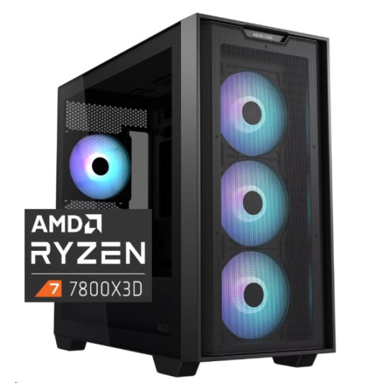 PRESTIGIO Xtreme Ryzen 7 7800X3D, RX9070XT/16GB, 32GB DDR5, SSD 1TB, FDOS