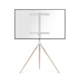 ONKRON Tripod Easel TV Stand for 32” – 65 Inch LED LCD OLED Screens up to 35 kg, White