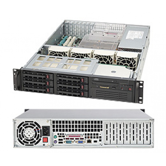 Supermicro® CSE823TQ-650LPB 2U chassis