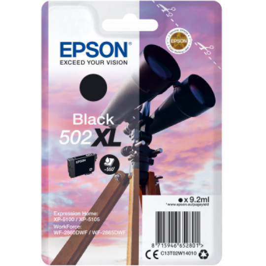 Epson atrament XP-5100 black XL 9.2ml - 550 str.