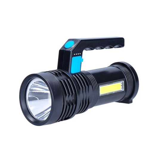 Solight LED nabíjacie svietidlo s rukoväťou a bočným svetlom, 150+100lm, Li-Ion