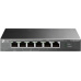 TP-LINK "6-Port Gigabit Desktop Switch with 3-Port PoE+ and 1-Port PoE++PORT: 1× Gigabit PoE++ Port, 3× Gigabit PoE+ Po