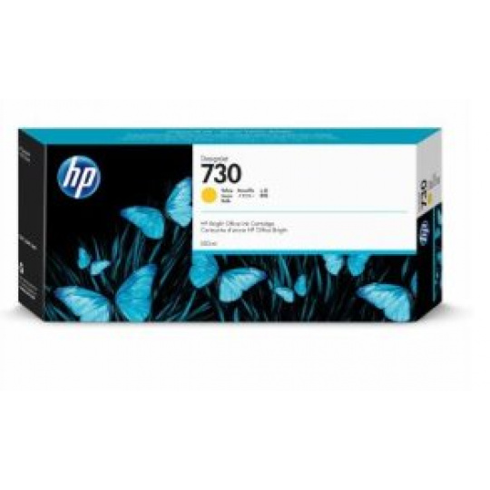 HP 730 300-ml Yellow DesignJet Ink Cartridge