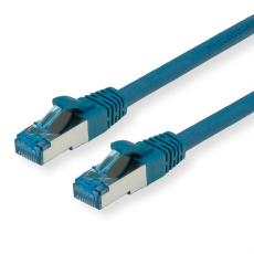 Value Patch kábel Cat6A, SFTP, LS0H, 3m, modrý