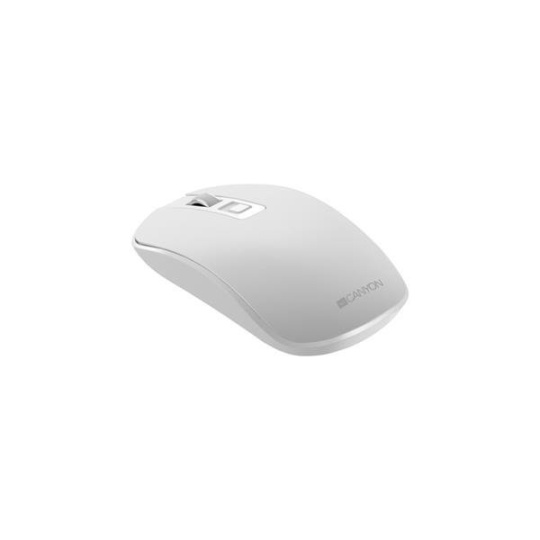 Wireless rechargeable mouse with silent buttons