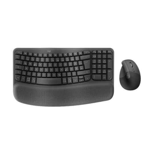 Logitech® Wave Keys and Lift Combo - GRAPHITE - US INT'L