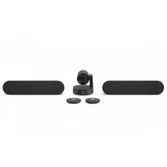 Logitech® Rally Plus Ultra-HD ConferenceCam - BLACK - USB 