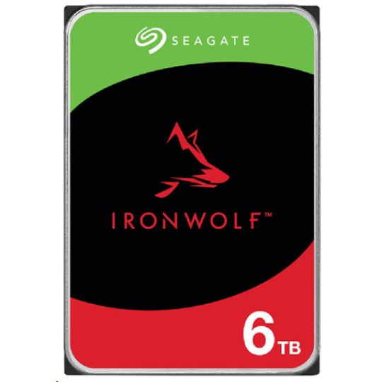 Seagate IronWolf NAS HDD 6TB 256MB SATA