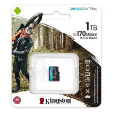 1TB microSDXC Canvas Go Plus 170R A2 U3 V30 Single Pack w/o ADP